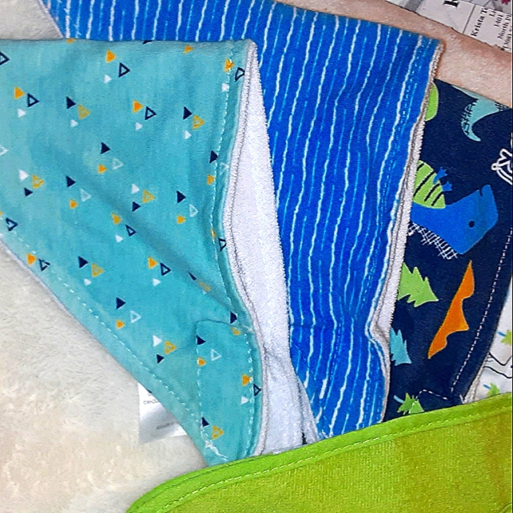 Nwot baby bibs 8 pack 3/15🖤